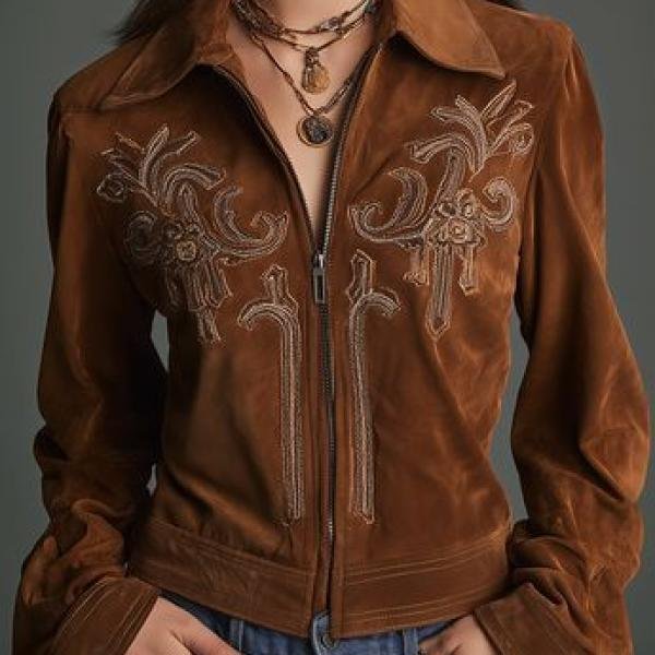 Embroidered Bomber Jacket